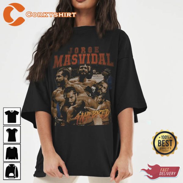 Jorge Masvidal Gamebred Former Mixed Martial Artist Vintage Shirt