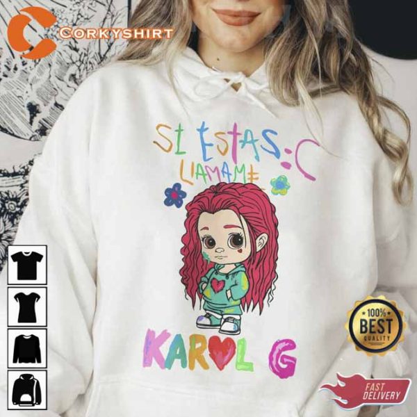 Karol G ManKarol G New Album 2023 Shirtana Sera Bonito Cover Shirt