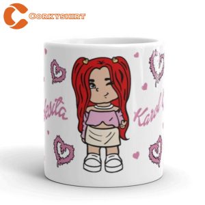 Karol G Pop Singer Art Ceramic Coffee Mug