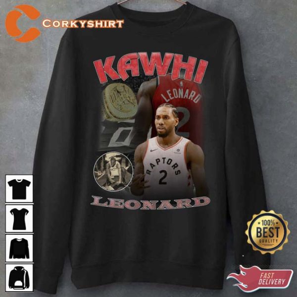 Kawhi Leonard National Basketball Association Player Vintage Raptors Unisex T-Shirt