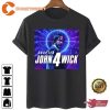 Keanu Reeves John Wick Chapter 4 Action Design Unisex T-Shirt