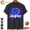 Keanu Reeves John Wick Chapter 4 Action Design Unisex T-Shirt