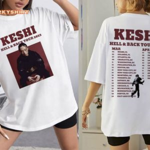 Keshi World Tour Dates 2023 2 Side Shirt
