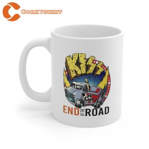 Kiss Band End of the Road Farewell Tour The Final 50 Shows Mug