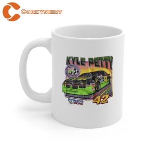 Kyle Petty Mello Yello Vintage NASCAR Coffee Mug