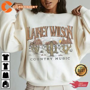 Lainey Wilson Western Cowgirl Nashville Tennessee Country Music T-Shirt (3)