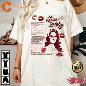 Lana Del Rey Concert UO Exclusive Album T-Shirt