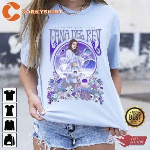 Lana Del Rey LA To The Moon Tour 2023 T-Shirt