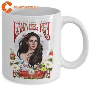 Lana Del Rey Smoking Concert Fans Gift Coffee Mug