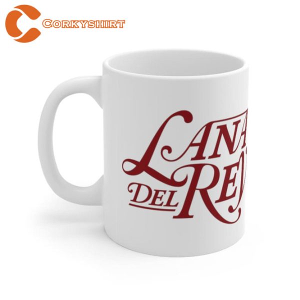 Lana Del Rey Tour 2023 Ceramic Coffee Mug Lust For Life