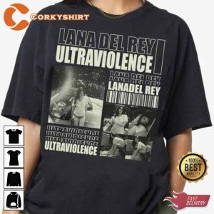 Lana Del Rey Ultraviolence Vintage Style Printed Unisex T Shirt