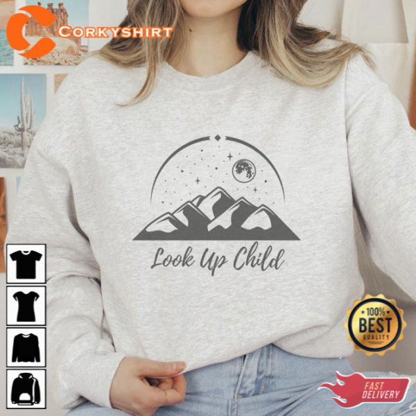 Lauren Daigle Look Up Child Christian Sweatshirt