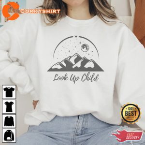 Lauren Daigle Look Up Child Christian Sweatshirt