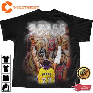 Lebron James All-time Scoring King T-shirt Basketball