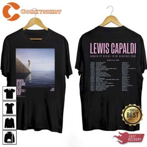 Lewis Capaldi Tour 2023 Someone You Loved 2 Sides Shirt