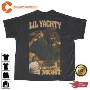 Lil Yachty 2023 Concert Album Vintage Style Rap Tee