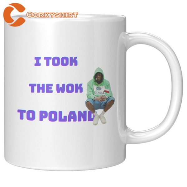 Lil Yachty Rapper PoIand Lyrics Took The Wock To Poland Mug