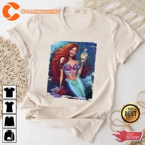 Little Mermaid Empowerment Black Queen Unisex Shirt