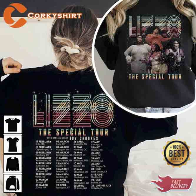 Lizzo Special World Tour 2023 2 Be Loved T Shirt