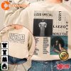 Lizzo Special World Tour 2023 V1 Lizzo Music Concert Double Sides Unisex Tee Shirt