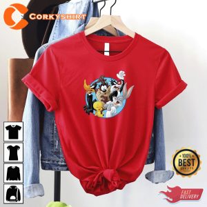 Looney Tunes Characters Cartoons Bugs Bunny Sylvester Sylvester Shirt