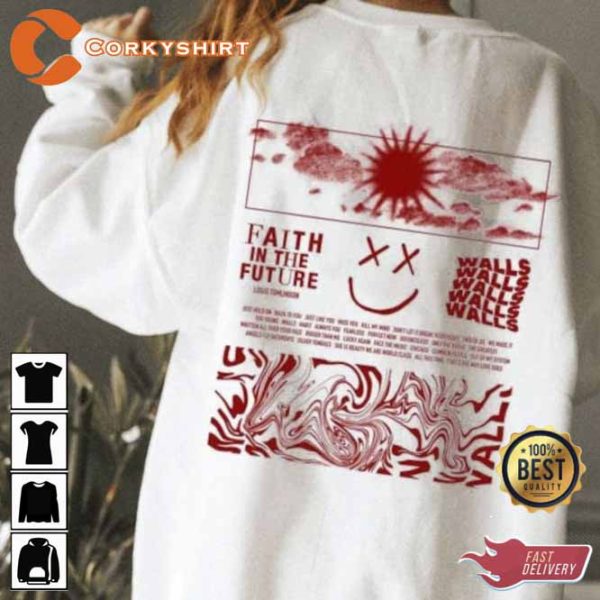Louis Tomlinson Aesthetics Faith In The Future Ecru Sweatshirt