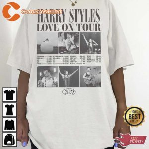 Love On Tour Harry’s Floral Concept Harry Styles T Shirt