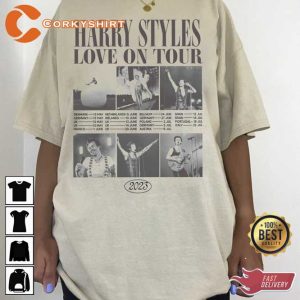 Love On Tour Harry's Floral Concept Harry Styles T Shirt