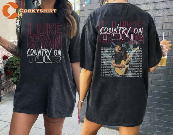 Luke Bryan 2023 CMA Fest Country On Tour 2023 Shirt