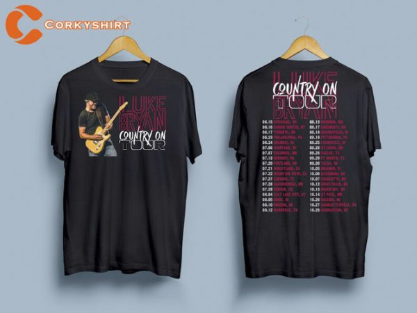 Luke Bryan Country On Tour 2023 Unisex T-shirt