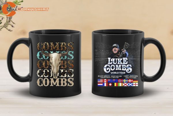 Luke Combs 2023 World Tour 2023 Coffee Mug