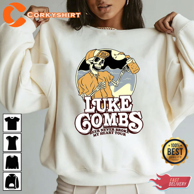 Luke Combs Boho Western Country Music Gift For Fan Unisex T-Shirt (3)