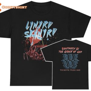 Lynyrd Skynyrd 1988 Tribute Tour Southern By The Grace of God Tour Shirt