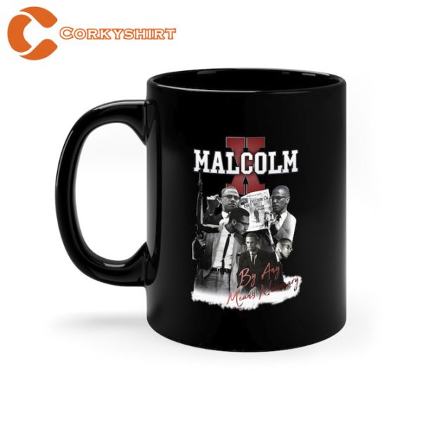 Malcolm X Rap Old School Rap BLM Mug