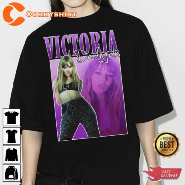 Maneskin Victoria De Angelis Winners of Eurovision Song Contest Unisex Shirt