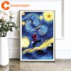 Mario Starry Night Holo Super Mario Bros Gaming Room Poster
