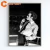Matty Healy Smoking Black and White Poster The 1975 Print