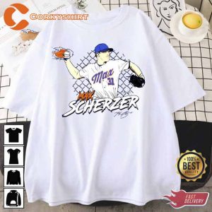 Max Scherzer Baseball Animated Art UnisexT-shirt Sweatshirt