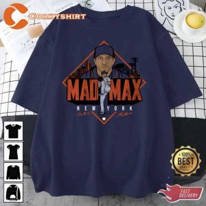 Max Scherzer Mad Max New York Orange Design Unisex Sweatshirt