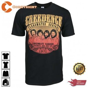 Mens Creedence Clearwater Revival 1971 T-Shirt