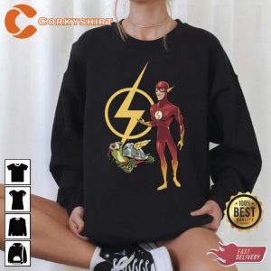 Merton And The Flash Design Unisex T-Shirt Sweatshirt