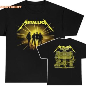 Metallica 72 Seasons World Tour 2023 2024 Tee Shirt