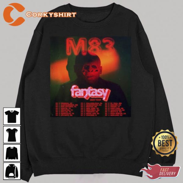Midnight City M83 Band Unisex Cotton T-Shirt