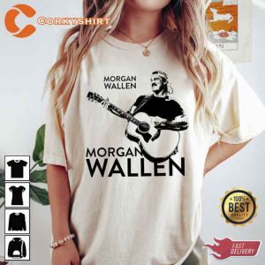 Morgan Wallen With Guitar You Proof Comfort Colors Shirt