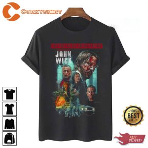 Movierastis John Wick Keanu Reeves Unisex T-Shirt