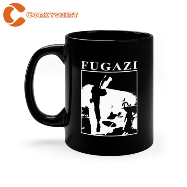 NEW! 90s Vintage Fugazi Ceramic Coffee Mug