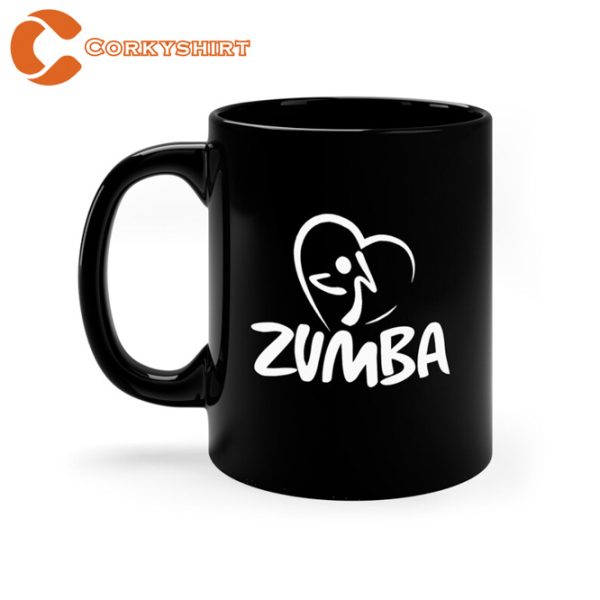 NEW! ZUMBA Love Heart Logo Workout Coffee Mug