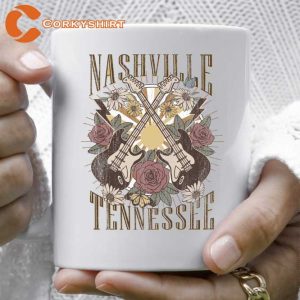 Nashville Tennessee Rock and Roll Country Music Coffee Mug
