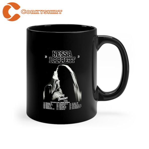 Nessa Barrett Young Forever Tour 2023 2 Sided Mug