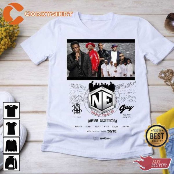 New Edition 2023 Tour Concert Trending Unisex Shirt